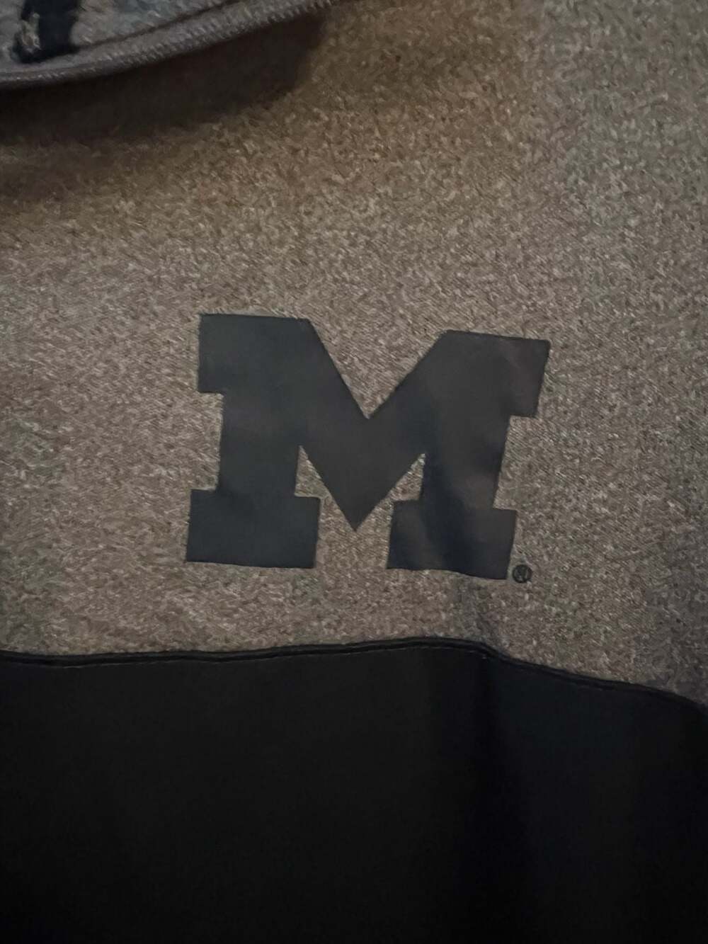 Colosseum Michigan Wolverines 1/4 Zip Pullover Sweatshirt Men's L - Picture 4 of 7